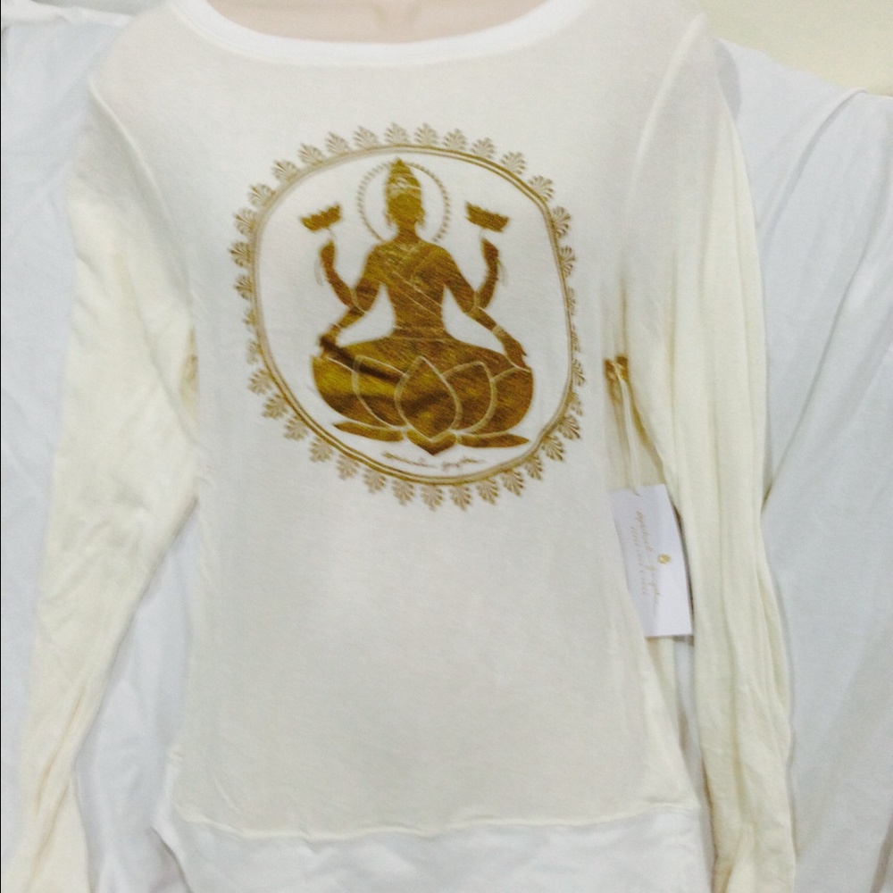 🙈SOLD! Spiritual gangster‎ Buddha lotus sweater